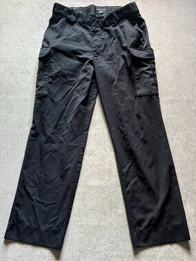 511 Tactical Pants Men 38x34 Dark Blue Stretch Waist Regular Cargo Ripstop